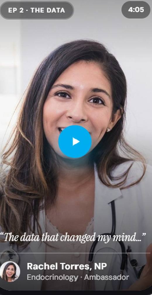 A Health-Scripts Reels episode presented by a verified NP Ambassador